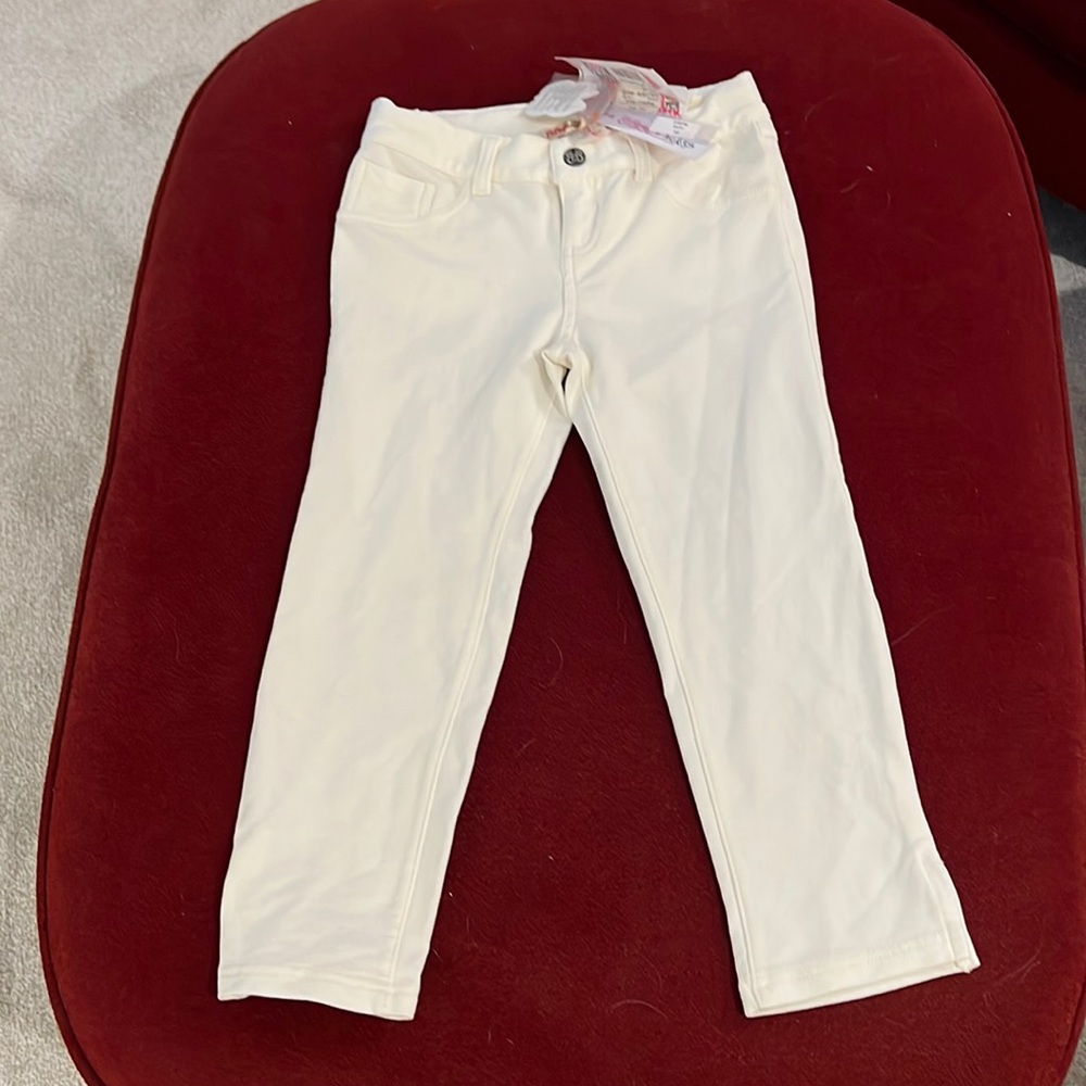 New with tags Rag doll and Rockets girls white  colored pants